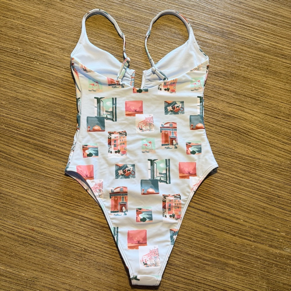 NWT Abercrombie & Fitch U-Wire One Piece Swimsuit - Picture 4 of 10